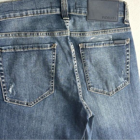 Fidelity Torino Highland Blue Slim Fit Jeans Size 30 - Picture 5 of 8